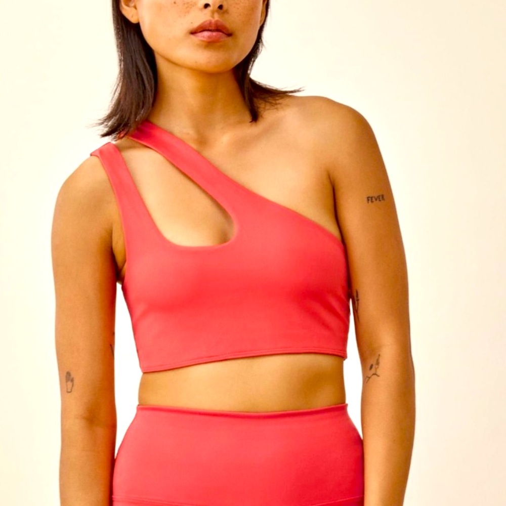 Reformation EcoMove Asymmetrical Sports Bra Simone